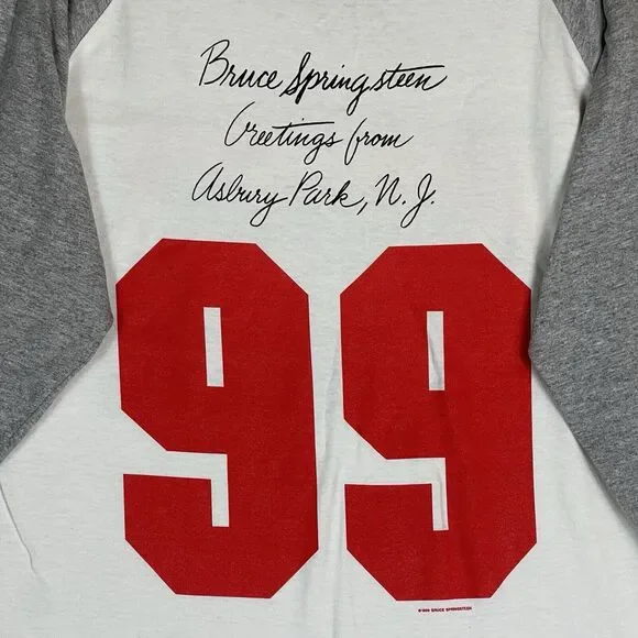 Stanley Desantis Tee Vintage 1999 Bruce Springsteen Greetings From Asbury Park L